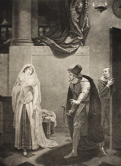 Davanti alla casa di Shylock, Atto II, Scena V, da 